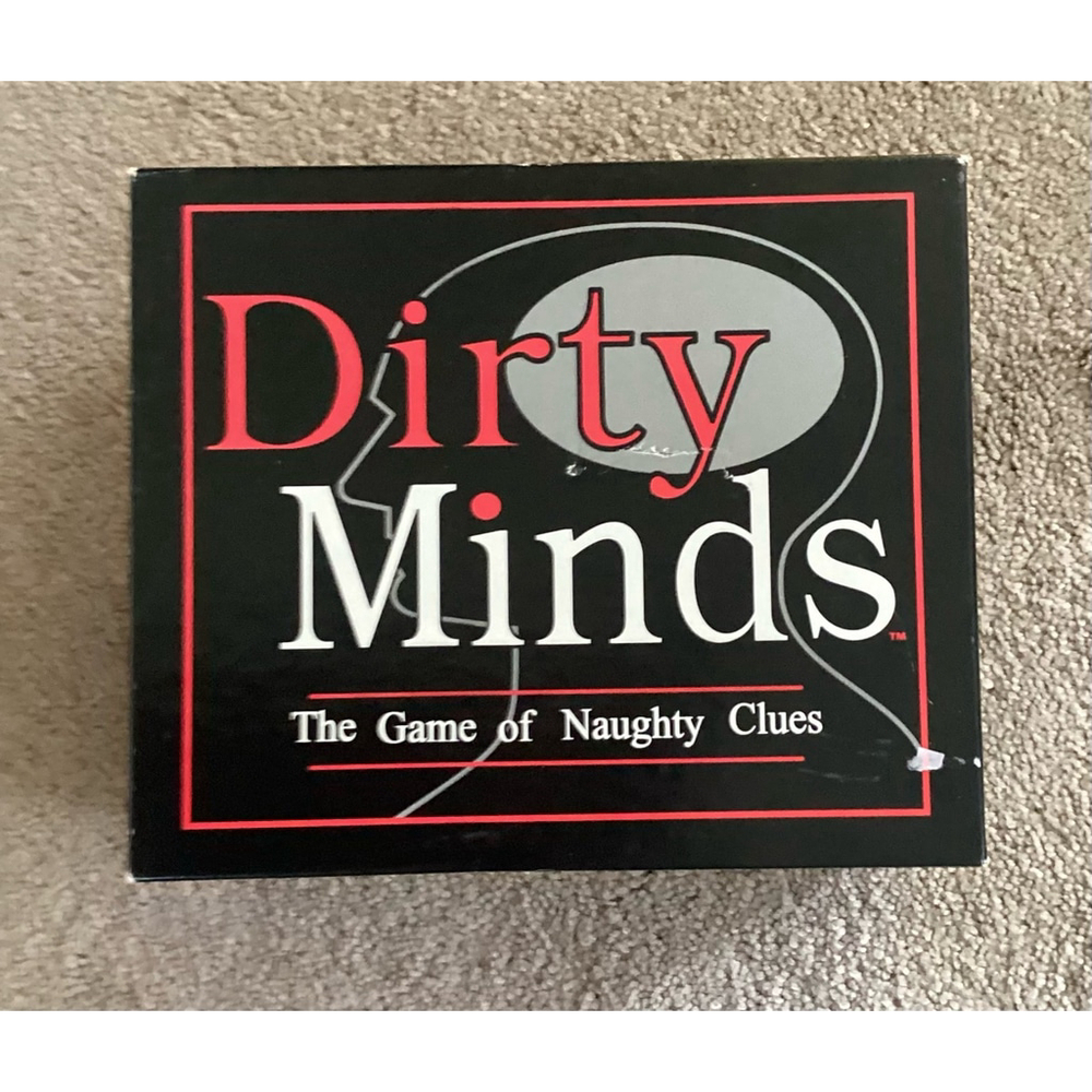 TDC Games Dirty Minds Board Game Black Red